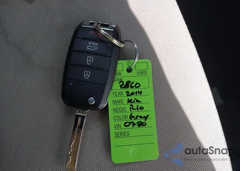 2014 Kia Rio Lx z USA, uszkodzony, nr VIN KNADM4A33E6350780